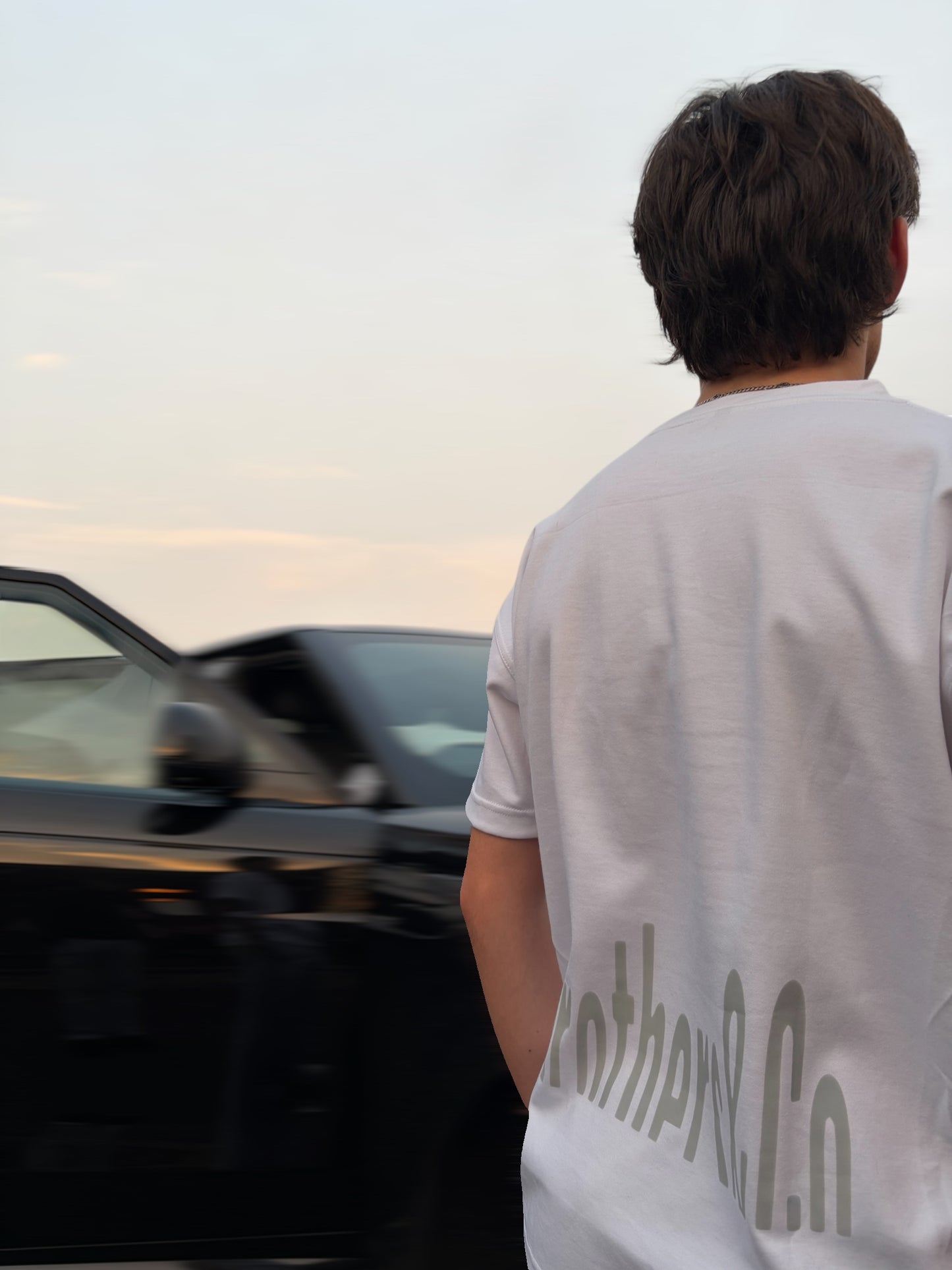 Classic white B&C Logo Tshirt